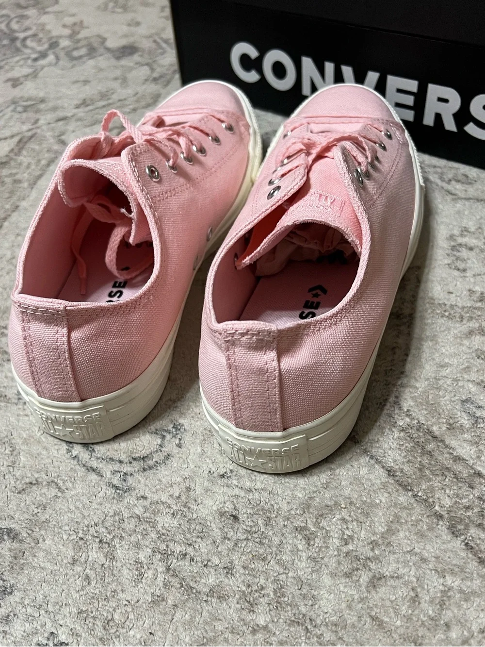 Donut Glaze Converse Chuck Taylor Pink Youth 7